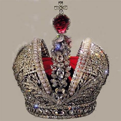 Imperial Crown Of The Tsar Of Russia Royal Crown Jewels Royal Jewelry