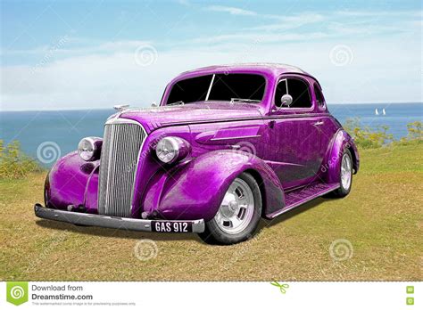 Vintage customised car editorial stock image. Image of cars - 74181644
