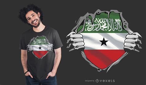 somaliland flag t shirt design vector download