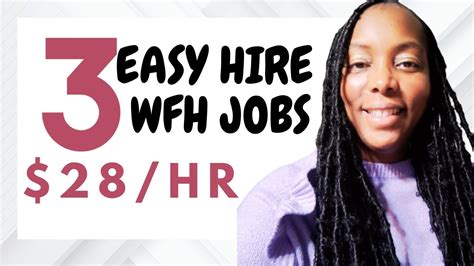 3 Easy Hire Work from Home Jobs 2023| Earn $28/hr - YouTube