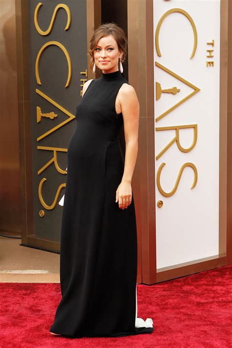 Pregnant Celebrities Show Off Baby Bumps On The Oscars Red Carpet