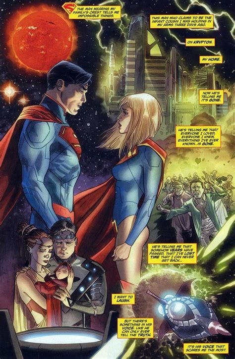 Intense Talk Between Cousins Comics Supergirl Comic Art Community