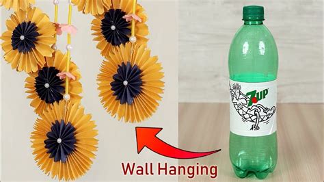 Best Out Of Waste Plastic Bottle Craft Diy Wall Hanging