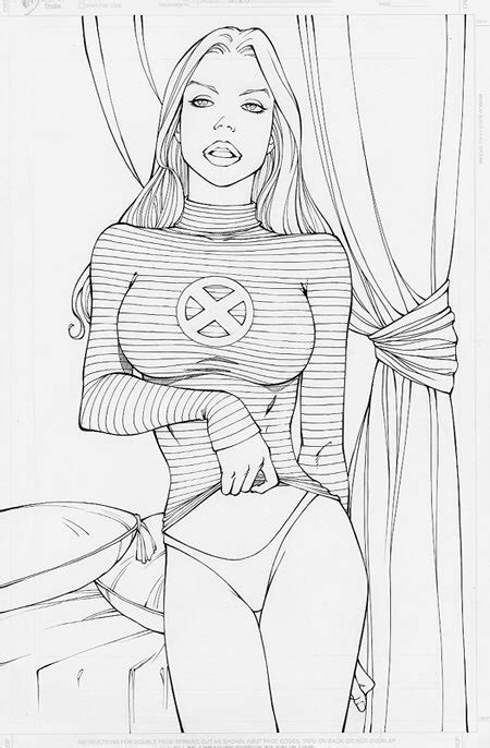 Rule 34 Crop Top Jean Grey Lewd Marvel Marvel Comics Marvel Girl