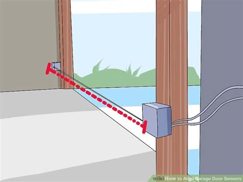 How To Align Garage Door Sensors 9 Steps With Pictures