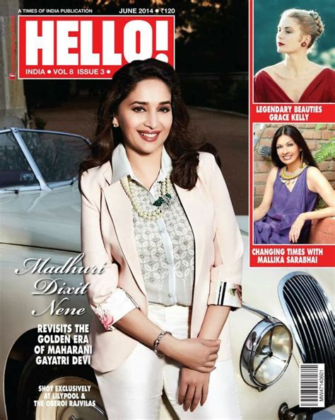 june s sexiest cover girls madhuri dixit hello magazine magazine cover
