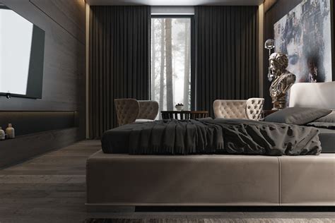 3 Amazing Dark Bedroom Interior Design Roohome