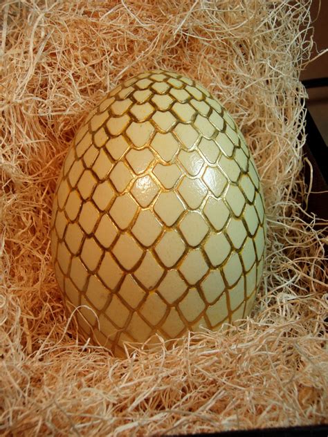Made To Order Dragon Egg Made From Real Etched Rhea Egg Etsy