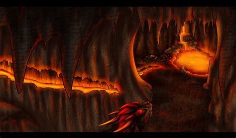 P The Lava Caverns By Neffertity On Deviantart