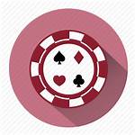 Poker Chip Casino Icon Icons Gambling Engine