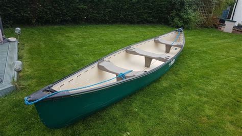 Pelican 17 Canoe 3 Seat Canadian Open Canoe For Sale