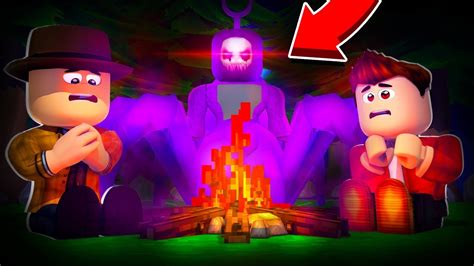 Roblox Camping New Monster Roblox Camp Fire Horror Game Youtube