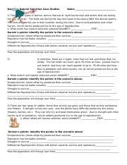 Some of the worksheets displayed are natural selection work answers, work lamark versus darwins evolutionary theory, work the theory of natural selection. Darwin's Natural Selection Worksheet - Darwins Natural Selection Case Studies Name 1 There are 2 ...