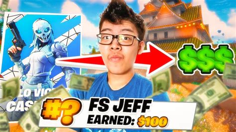 Asianjeff Wins The Solo Cash Cup 🏆 Youtube