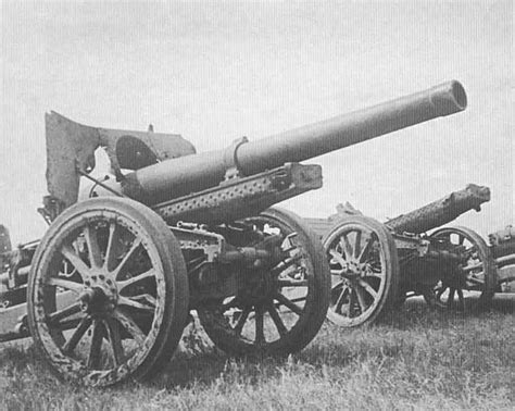 Photo Type 96 15 Cm Howitzers Of Japanese 7th Artillery Regiment In
