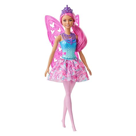 Barbie Dreamtopia Fairy Doll Pink Hair With Wings At Toys R Us