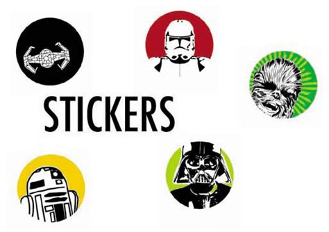Searching for high quality star wars sticker packs to use on telegram? Hipster Star Wars Stickers