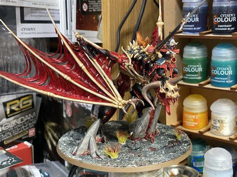Im Painting Kitbashed Vampire Lord On Zombie Dragon What Should I