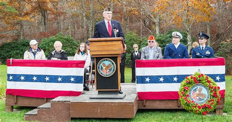 Veterans Day Ceremony At National Cemetery In Bourne Regional News Capenews Net