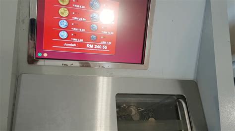 Dan akhir sekali ke bank islam pula. Tukar Duit Syiling Di Bank Islam