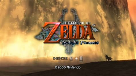 The Legend Of Zelda Twilight Princess Intro Full Hd 1080p Youtube