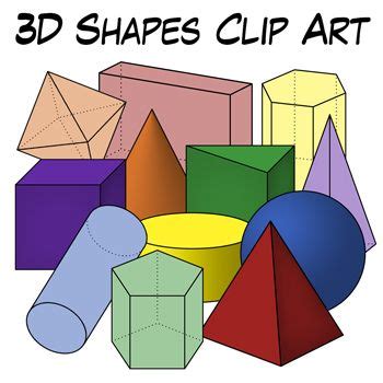 Basic D Shapes Clip Art