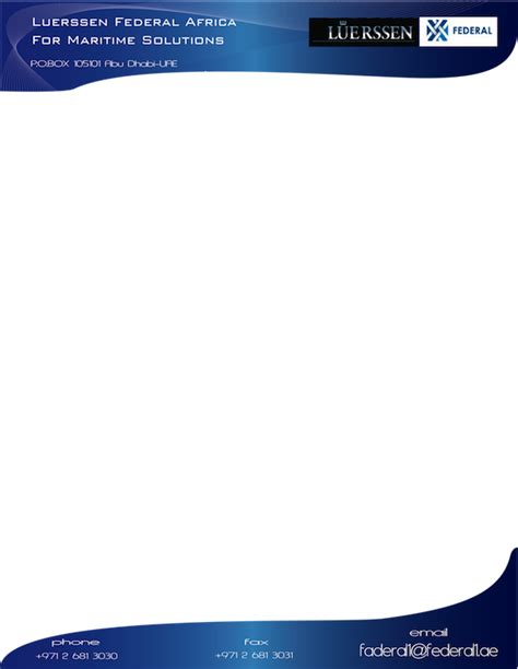 Download this letter headed paper design example and take it to print, then offer it to your client. Elegant, Playful, Business Letterhead Design for a Company ...