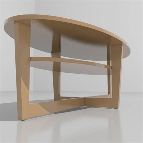 Separate shelf for magazines, etc. IKEA - VEJMON coffee table 3D Model .max - CGTrader.com