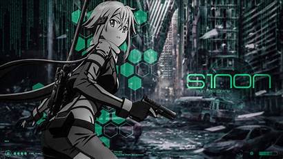 Anime Sword Shino Asada Pc Computer Wallpapers