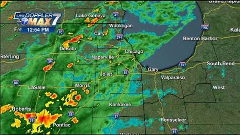 Chicago Weather Radar Weather Channel July 22 2010 Tornado Warning
