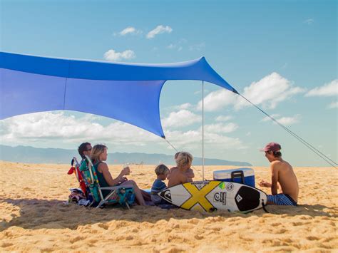 For something with a little more coverage against the sun and wind, your best bet is to go for a tent with sidewalls. The Neso Grande - the ultimate sun shade | Beach shade ...
