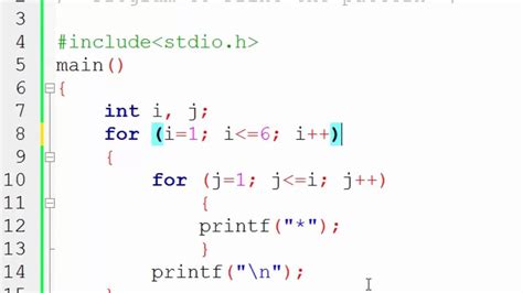 When you open a new program in the arduino ide, you immediately get empty void setup and void loop functions written for you. 75. Nested for Loop in C Programming (Hindi) - YouTube