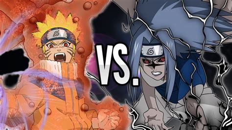 Naruto Ultimate Ninja One Tailed Naruto Vs Curse Mark Level Sasuke Youtube