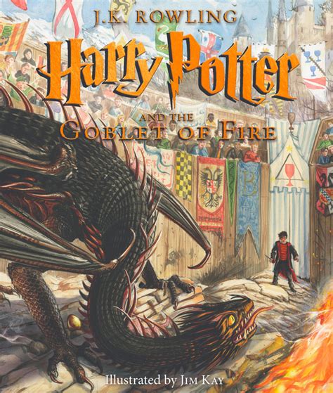 Goblet Of Fire Illustrated Edition Harry Potter Fan Zone