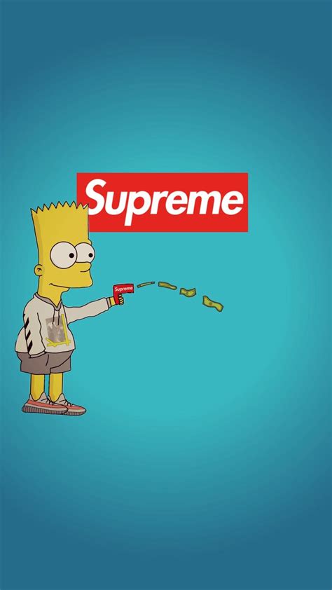 High Bart Simpson Supreme Wallpapers Top Free High Bart Simpson