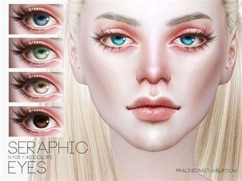 Eyes In 40 Colors Found In Tsr Category Sims 4 Eye Colors Sims 4 Cc