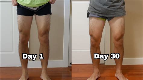 100 Squats A Day Before And After