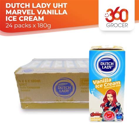 Dutch Lady Uht Marvel Vanilla Ice Cream Ml Shopee Malaysia