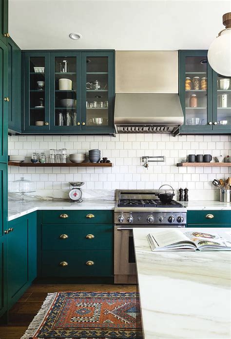 Have you noticed that most of the greens that we have in the following kitchen designs are apple. 34+ ( Top ) Green Kitchen Cabinets - " Good for Kitchen ...