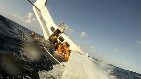 Cessna Plane Crash In Water