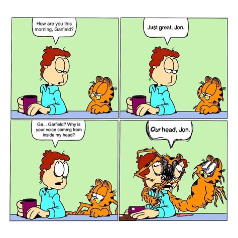 Garfield Hilarious Comic Strip