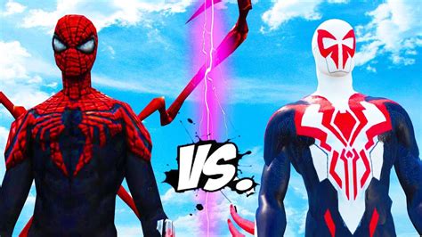 Superior Spider Man Vs Spiderman 2099 Epic Battle Youtube