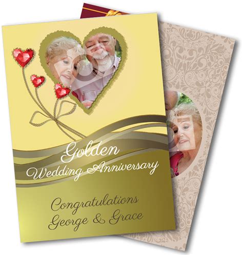 Download Golden 50th Greeting Card Full Size Png Image Pngkit
