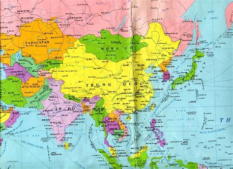Bản đồ Thế Giới Châu Á Chi Tiết Nhất 1 Mua Bán Bản đồ Việt Nam Thế