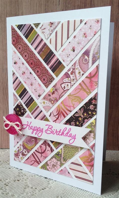 Looking for simple card making ideas? Paper cards, Cards handmade, Patchwork cards