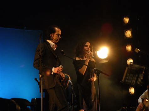 Nick Cave And Pj Harvey Performing Henry Lee Palace Theat Flickr
