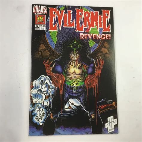 Evil Ernie Revenge 4 Chaos Comics 1994 Indie Horror Comic Lady