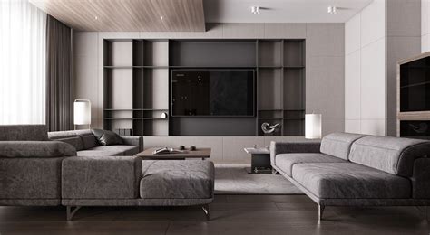 Design Project Of The Apartment 120m2 Moscow On Behance Modern Home