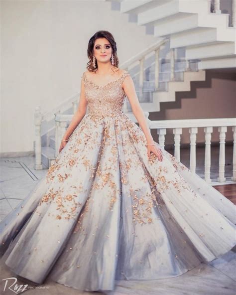 20 Ravishing Engagement Gowns For Brides That Will Leave You Stunned