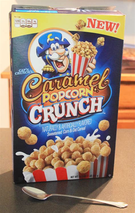 Review Capn Crunch Caramel Popcorn Crunch Cereal